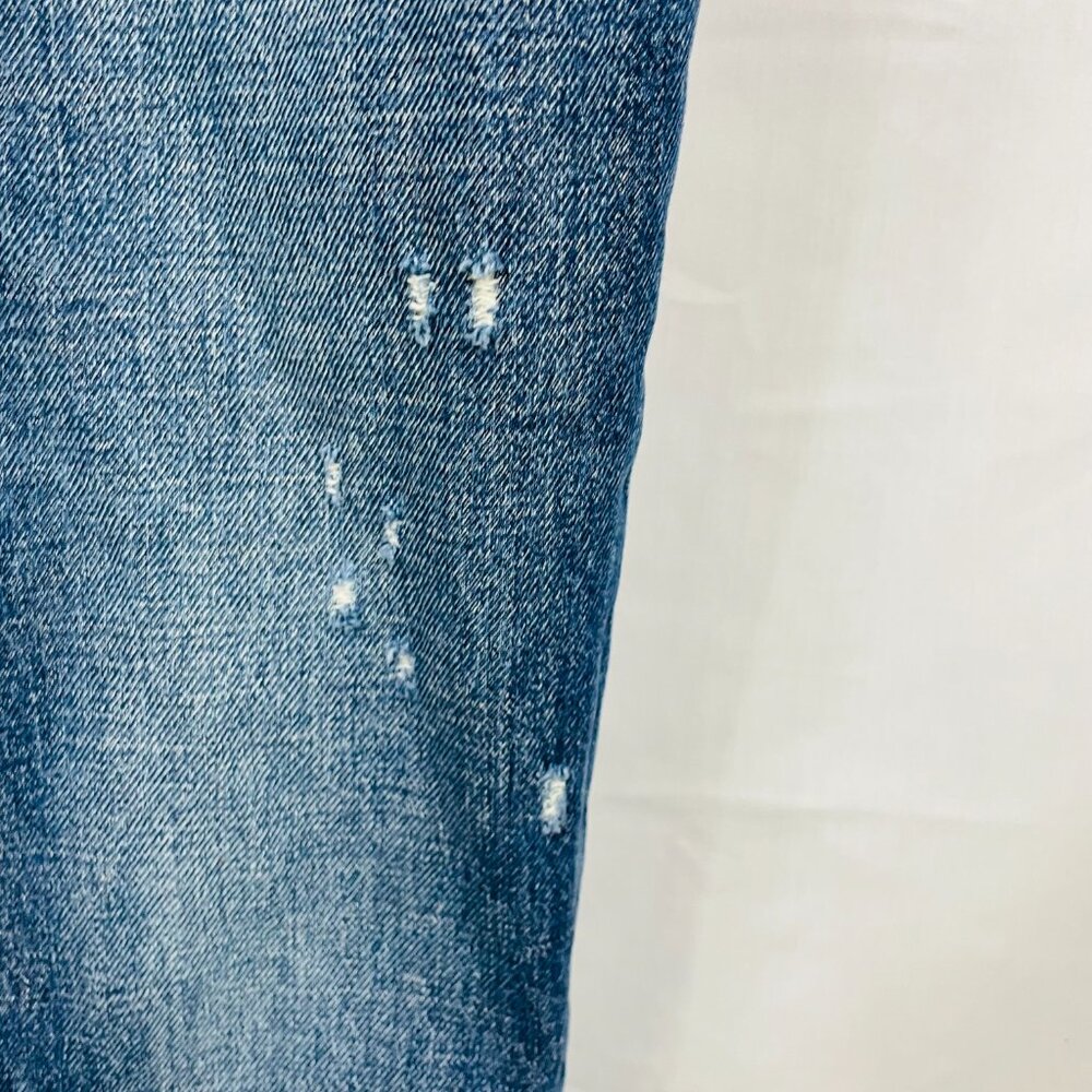 Old Navy Distressed Kids Denim Overalls Size XL (12) - Picture 6 of 16